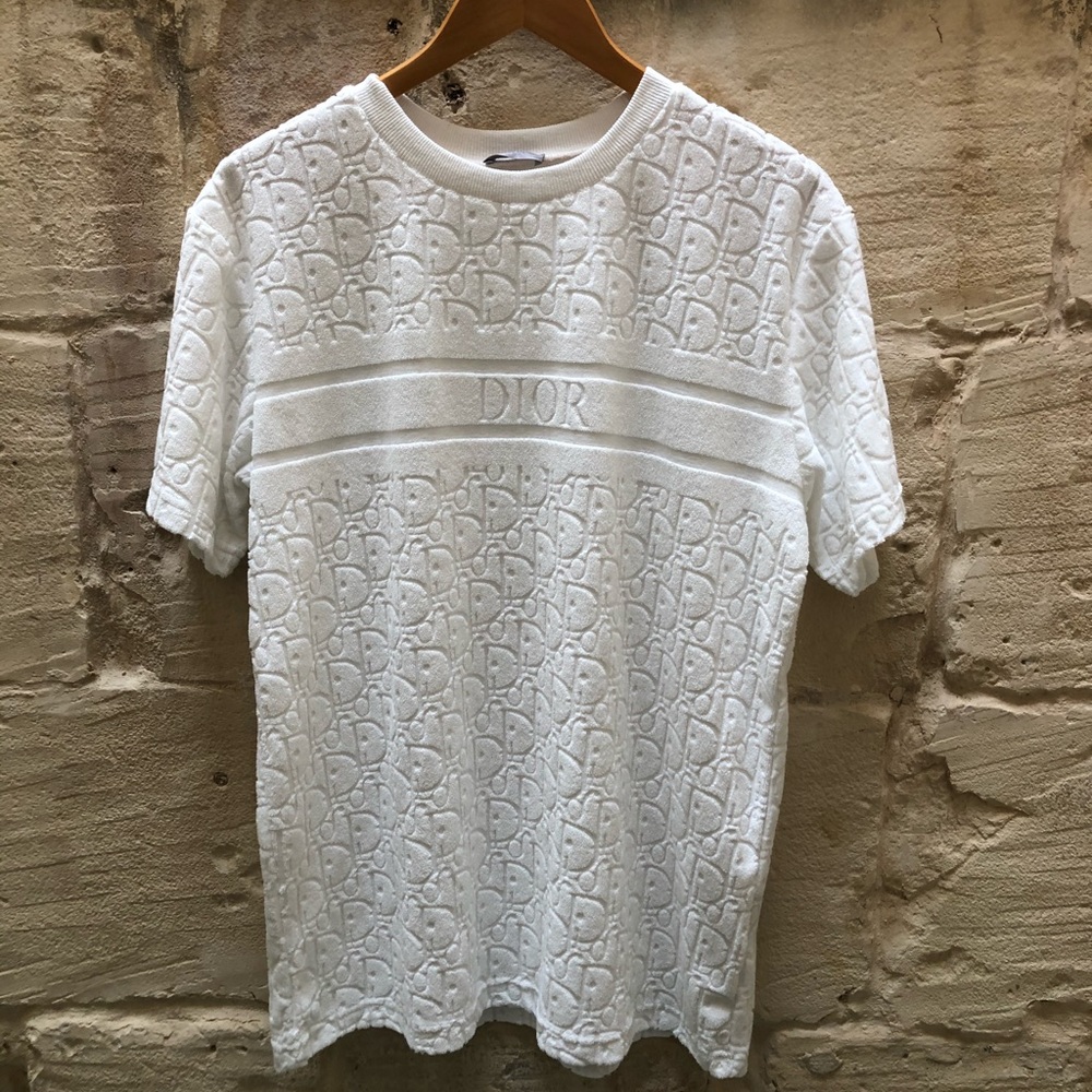 Dior Oblique towel tshirt
